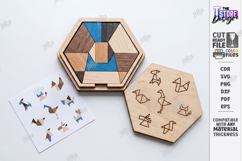 Geometric Tangram Puzzles Laser Cut Bundle | Montessori Toys Product Image 16