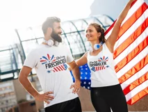 4th of july Couples Svg, American Couple Shirt, Funny 4th Product Image 3