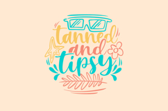 Summer Typography Lettering T-shirt Design Bundle Product Image 3
