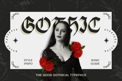 Balas - Bold Gothic Blackletter Display Font Product Image 3