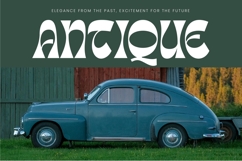 Tanqier - Groovy Display Font Product Image 11