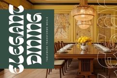 Tanqier - Groovy Display Font Product Image 14