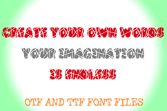 Tape Wrap Bold Alphabet Lettering ABC Text Font OTF Product Image 3