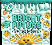 Bright Future Graduation Tumbler Wrap PNG Product Image 3