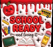 School Ready Back to School Tumbler Wrap PNG Product Image 3