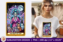 Tarot Card Funny, Sarcastic Tarot, Sarcastic Sublimation Product Image 1