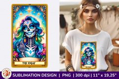 Tarot Card Funny, Sarcastic Tarot, Sarcastic Sublimation Product Image 1