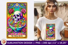 Tarot Card Funny, Sarcastic Tarot, Sarcastic Sublimation Product Image 1