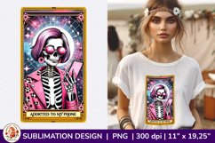 Tarot Card Funny, Sarcastic Tarot, Sarcastic Sublimation Product Image 1