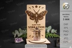 3D Tarot Cards and Crystal Holders Bundle Lasercut. Esoteric Product Image 12