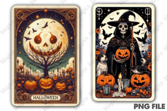Halloween Tarot Card PNG Files Product Image 1