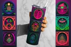 Tarot Cards Tumbler Wrap, 20 oz tumbler wrap, Tarot Cards png, Tarot Cards Tumbler Wrap