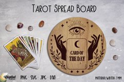 Magic SVG. Tarot Spread Board Laser Cut. 3D Laser Decor. Product Image 1