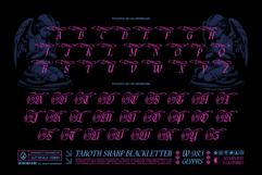 Taroth Sharp Typeface Product Image 10