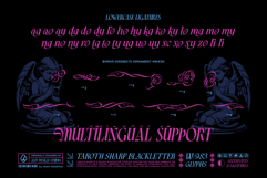 Taroth Sharp Typeface Product Image 16