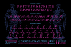 Taroth Sharp Typeface Product Image 9
