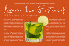 Taste Juicy Scribbles - Organic Handwritten Display Product Image 4