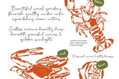 Taste Juicy Scribbles - Organic Handwritten Display Product Image 12
