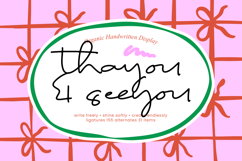 Taste Juicy Scribbles - Organic Handwritten Display Product Image 15