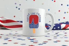 Tastes Like Freedom SVG, 4th Of July SVG Design Product Image 3
