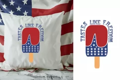 Tastes Like Freedom SVG, 4th Of July SVG Design Product Image 4