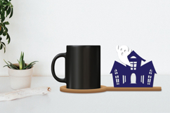 Halloween Coffee Coaster Decor, Horror Coaster Product Image 1