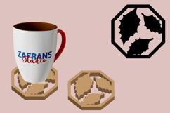 Fall Coffee Coaster Cut Files Product Image 1
