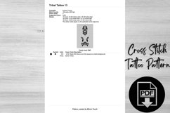 Tattoo Symbol Cross Stitch Pattern PDF 13 Product Image 2