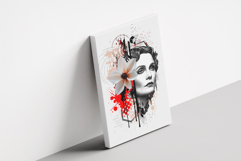 Artistic Watercolor Tattoo Art Product Image 1