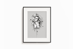 Modern Urban Gothic Art Print Effect Product Image 2