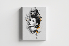 Modern Surreal Portrait Tattoo Design Photo Effect Product Image 2