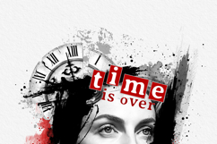 Abstract Grunge Portrait Art Effect Template Product Image 5