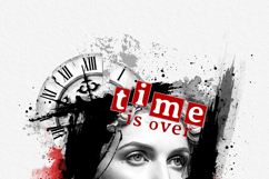 Abstract Grunge Portrait Art Effect Template Product Image 7