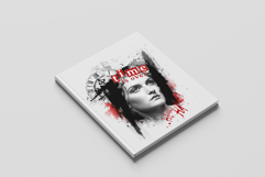 Abstract Grunge Portrait Art Effect Template Product Image 2