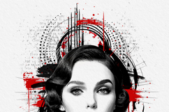 Modern Abstract Tattoo Art Photo Effect Product Image 10