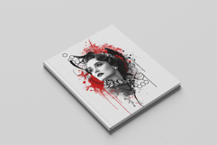 Geometric Portrait Print Art Photo Effect Product Image 1