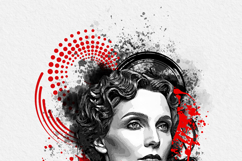 Street Art Inspired Watercolor Splatter Illustration Product Image 10