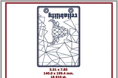 Taurus Reliability ITH Bottle Holder Machine Embroidery File Product Image 2