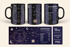 Taurus mug wrap, zodiac sublimation mug wrap design Product Image 2