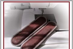 Quilted Taurus Pencil Case ITH Two Designs, Instant Download Product Image 3
