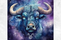 Taurus Zodiac Signs Tumbler Sublimation Design Alcohol Ink Product Image 2