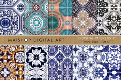 Tavira Portuguese Azulejo Tile Patterns Product Image 1