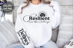 Stay resilient rise Sleeve SVG, Motivational Sleeve SVG Product Image 2