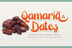 Tazmeera | Playful Arabic Typeface Product Image 5
