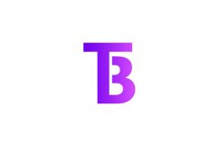 TB BT logo design Product Image 1