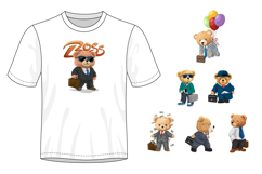 Teddy Bears Business Characters, Office Boss Illustration Product Image 2
