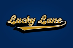 Brighton Avenue Bold Retro Script Font Product Image 6