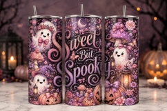 Sweet But Spooky Halloween Tumbler PNG sweet but spooky Product Image 1