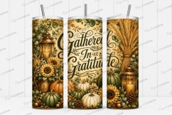 Gathered in Gratitude Tumbler PNG gathered in gratitude, tha Product Image 1