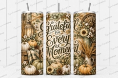 Grateful for Every Moment Tumbler PNG grateful for every mom Product Image 1